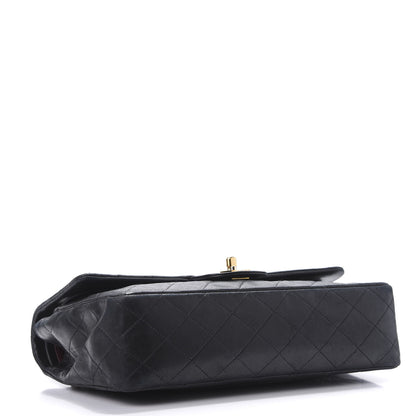 Chanel Lambskin Quilted Medium Double Flap Black 4 of 11