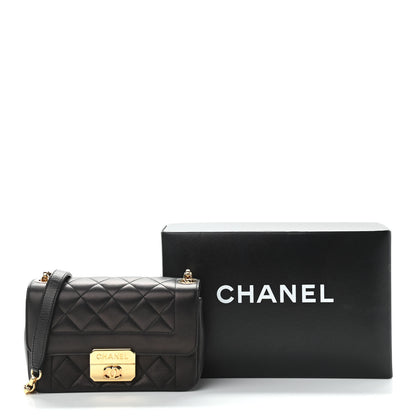 Chanel Lambskin Mini Chic With Me Flap Black 11 of 11