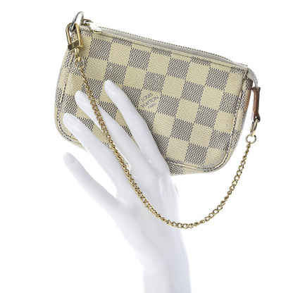 Louis Vuitton Damier Azur Mini Pochette Accessories 2 of 13