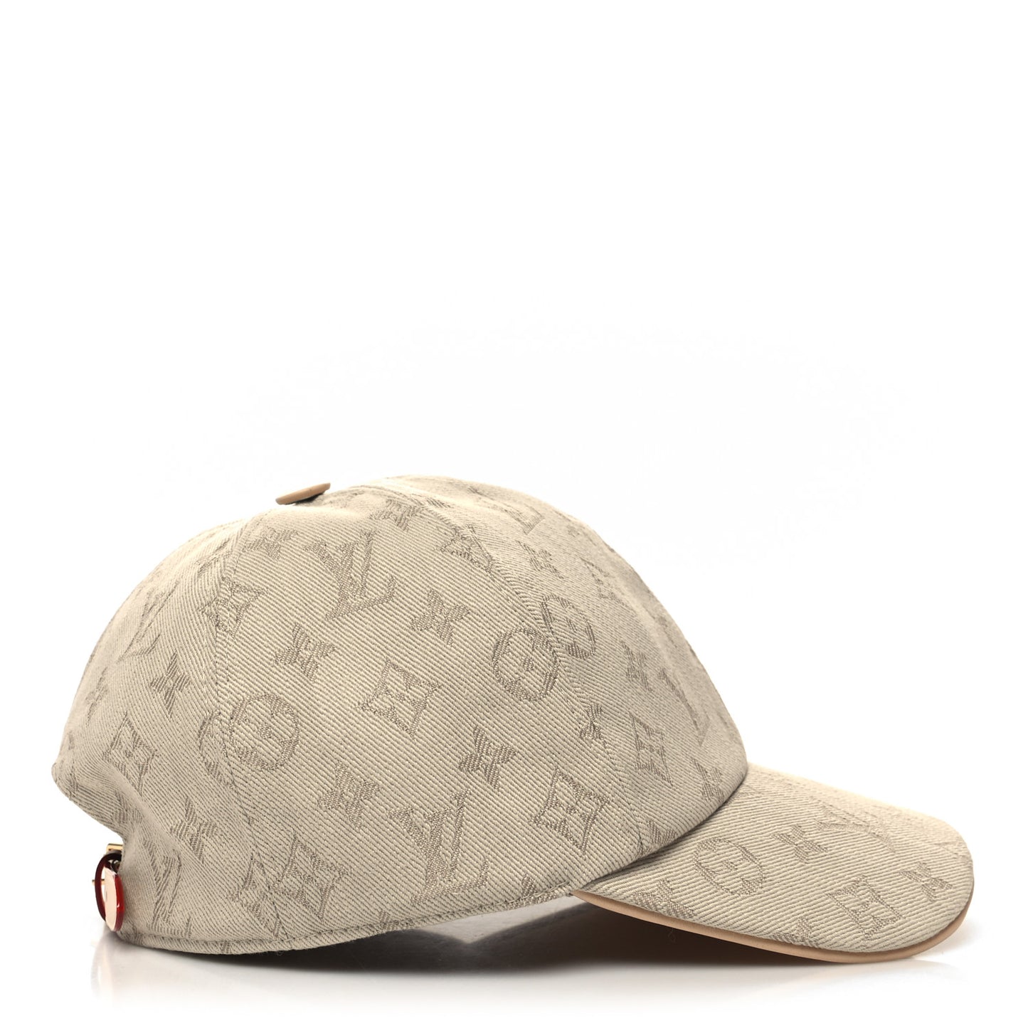 Cotton Monogram Jacquard Be My Cap M Beige