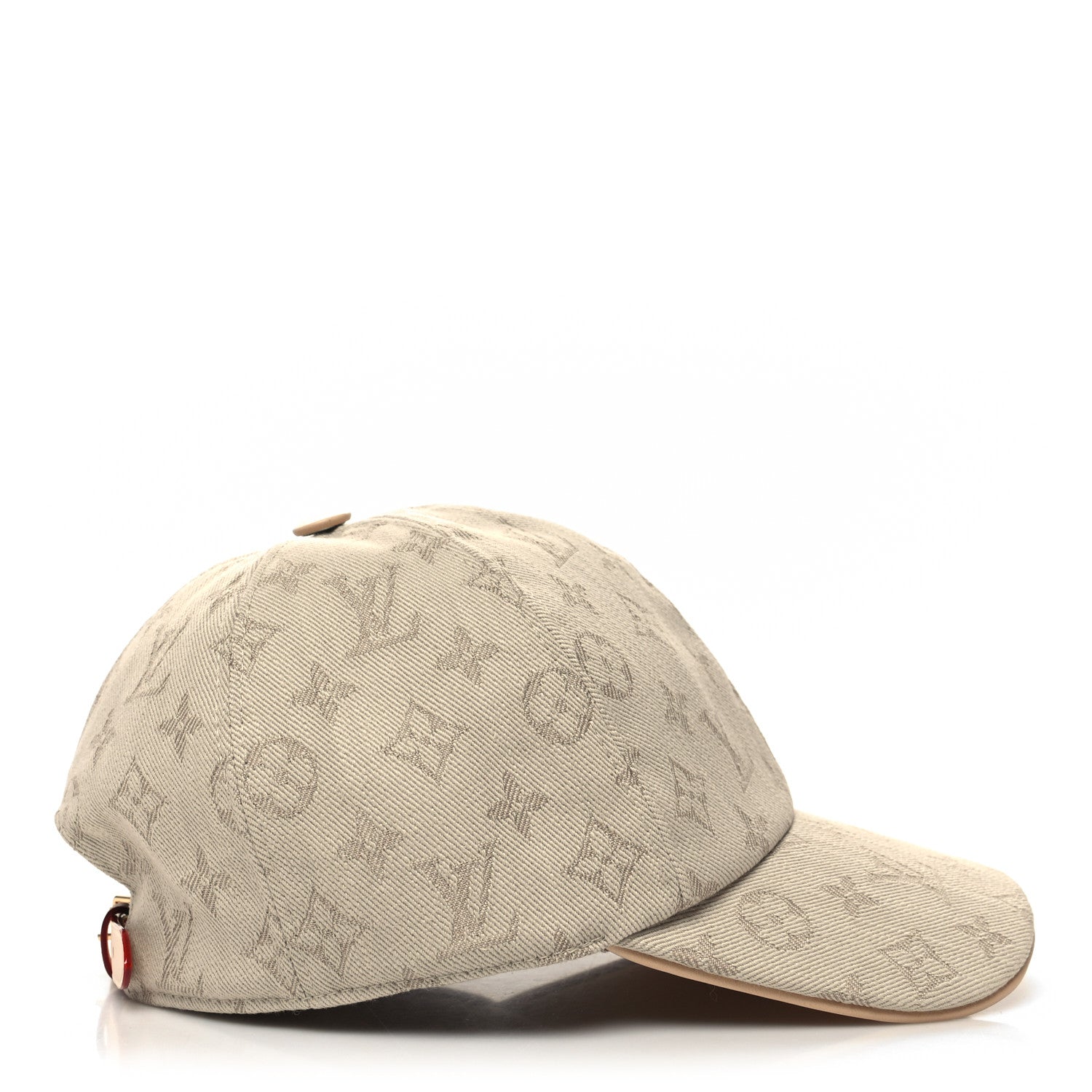 Louis Vuitton Cotton Monogram Jacquard Be My Cap M Beige 4 of 8
