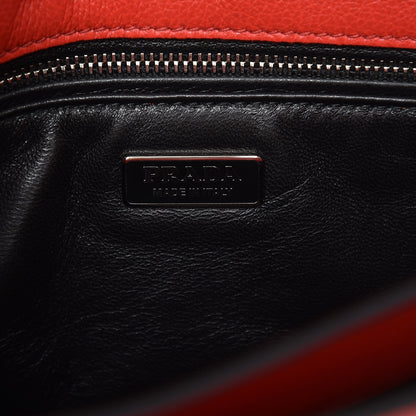 Prada Glace Calfskin Arcade Crossbody Bag Lacca 7 of 7