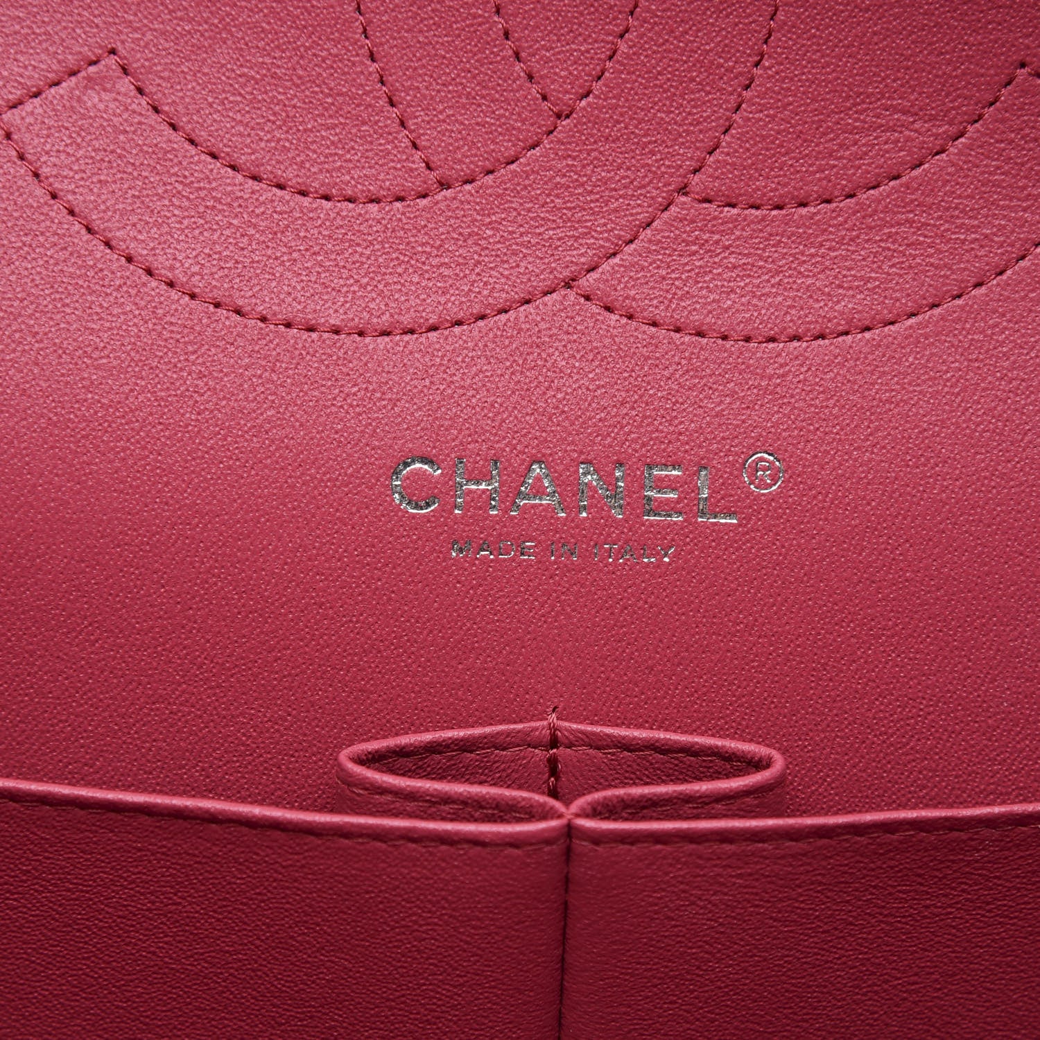 Chanel Caviar Quilted Jumbo Double Flap Red 6 of 10