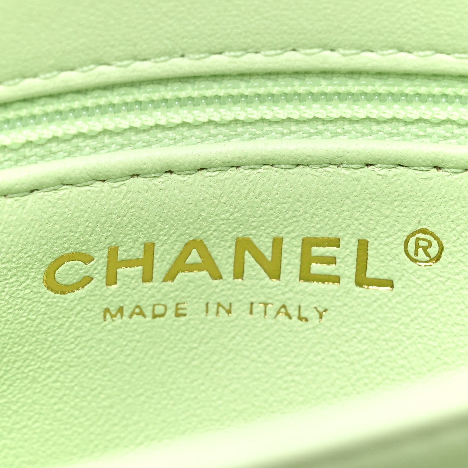 Chanel Lambskin Quilted Small Trendy CC Flap Dual Handle Bag Light Green 8 of 17