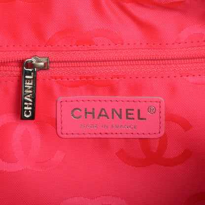 Chanel Calfskin Quilted Large Cambon Bowler Black 6 of 7