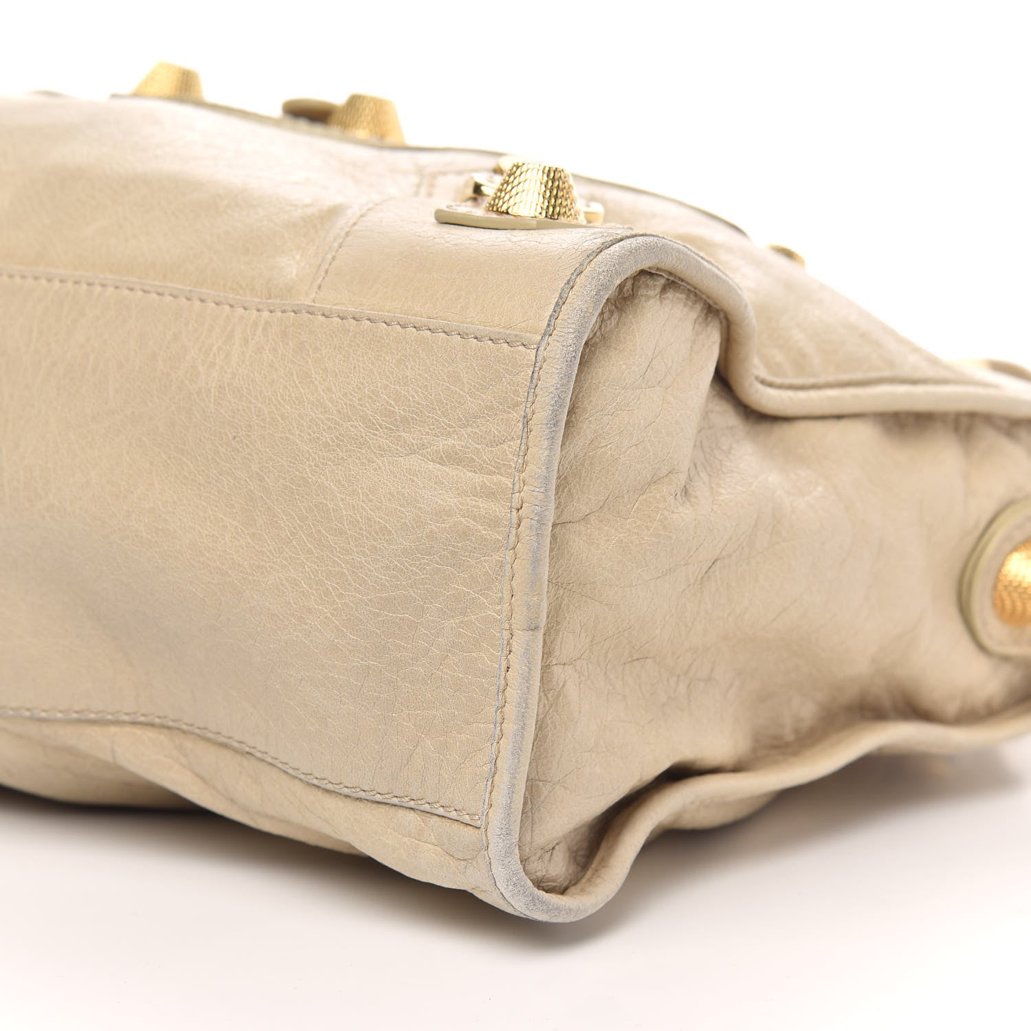 Balenciaga Agneau Giant 21 Gold Hardware City Praline 10 of 12