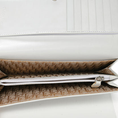 Christian Dior Lambskin Cannage Lady Dior Flap Wallet Light Grey 5 of 7