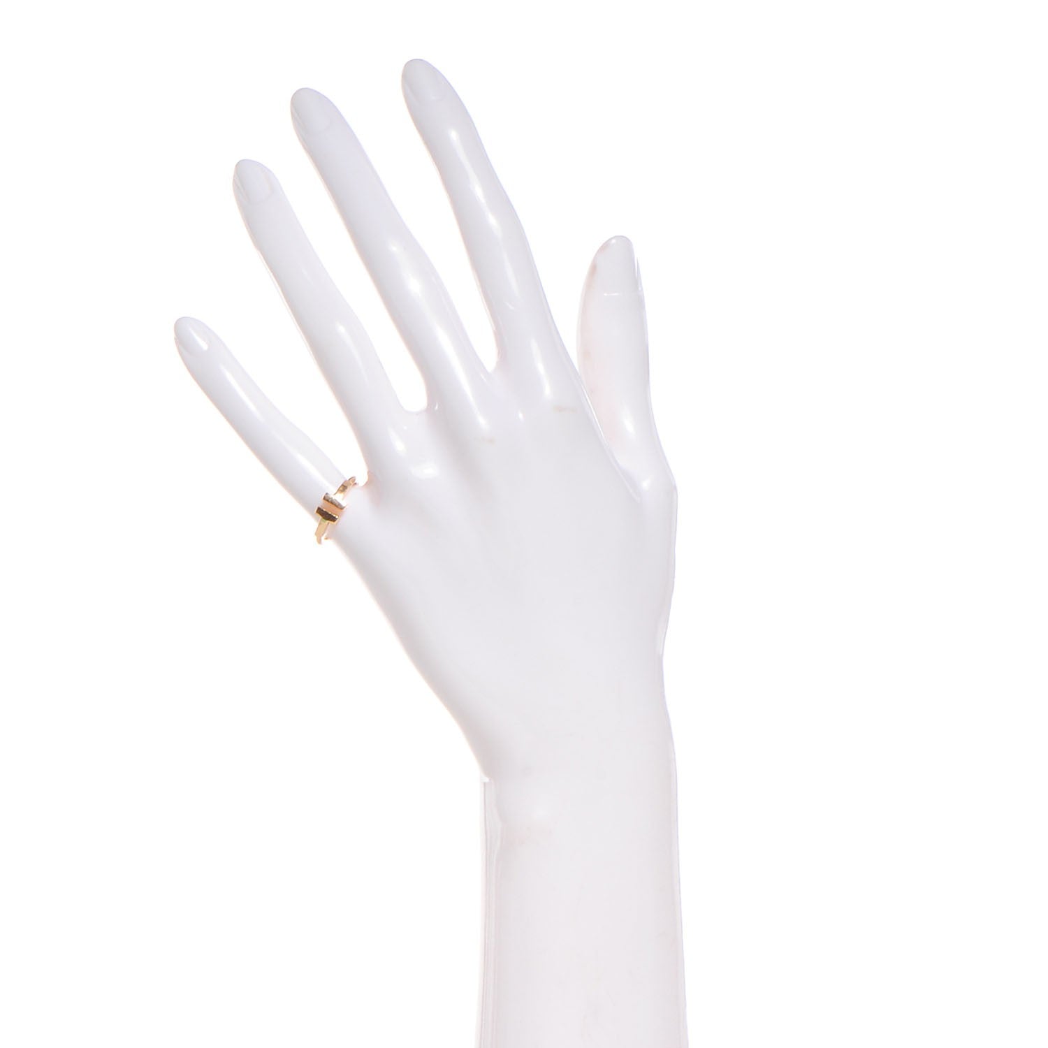 Tiffany 18K Yellow Gold T Wire Ring 4 2 of 4