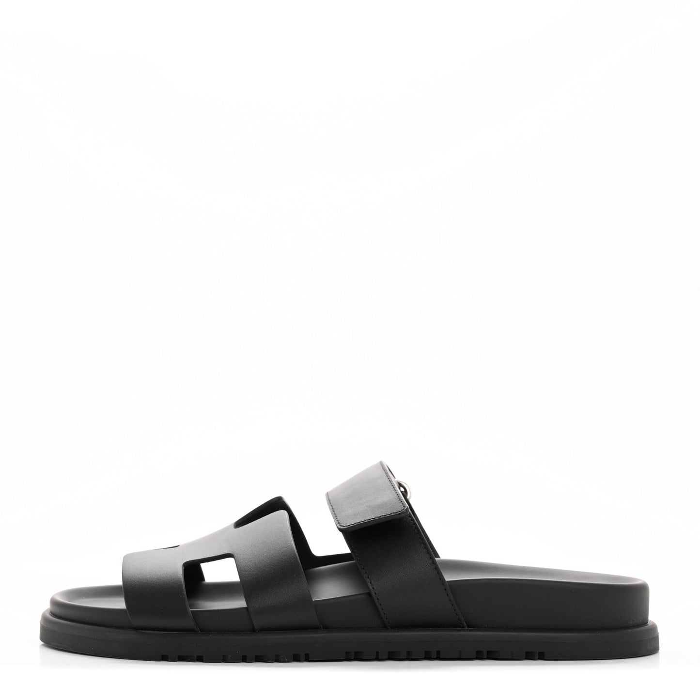 Calfskin Womens Chypre Sandals 38 Black