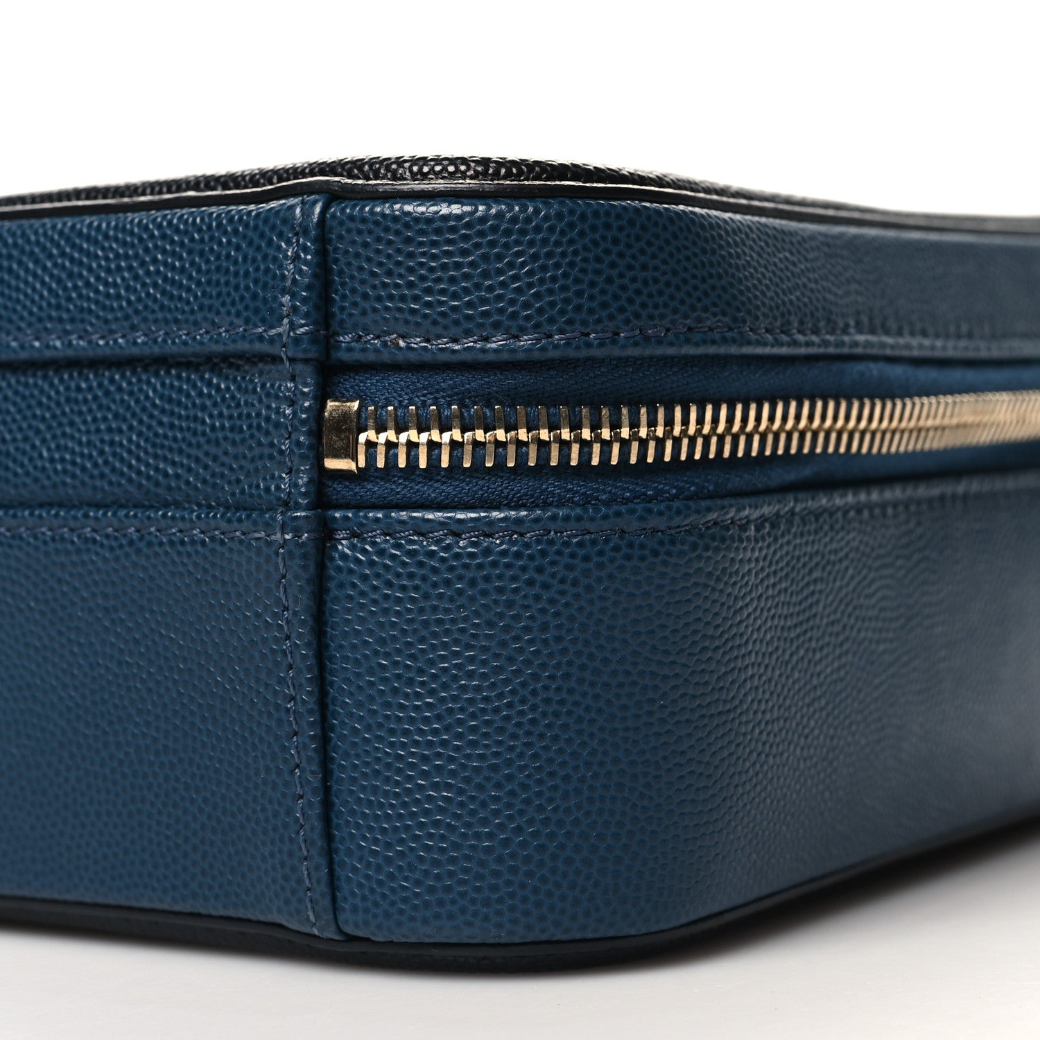 Chanel Caviar Quilted Medium CC Filigree Vanity Case Navy 10 of 10