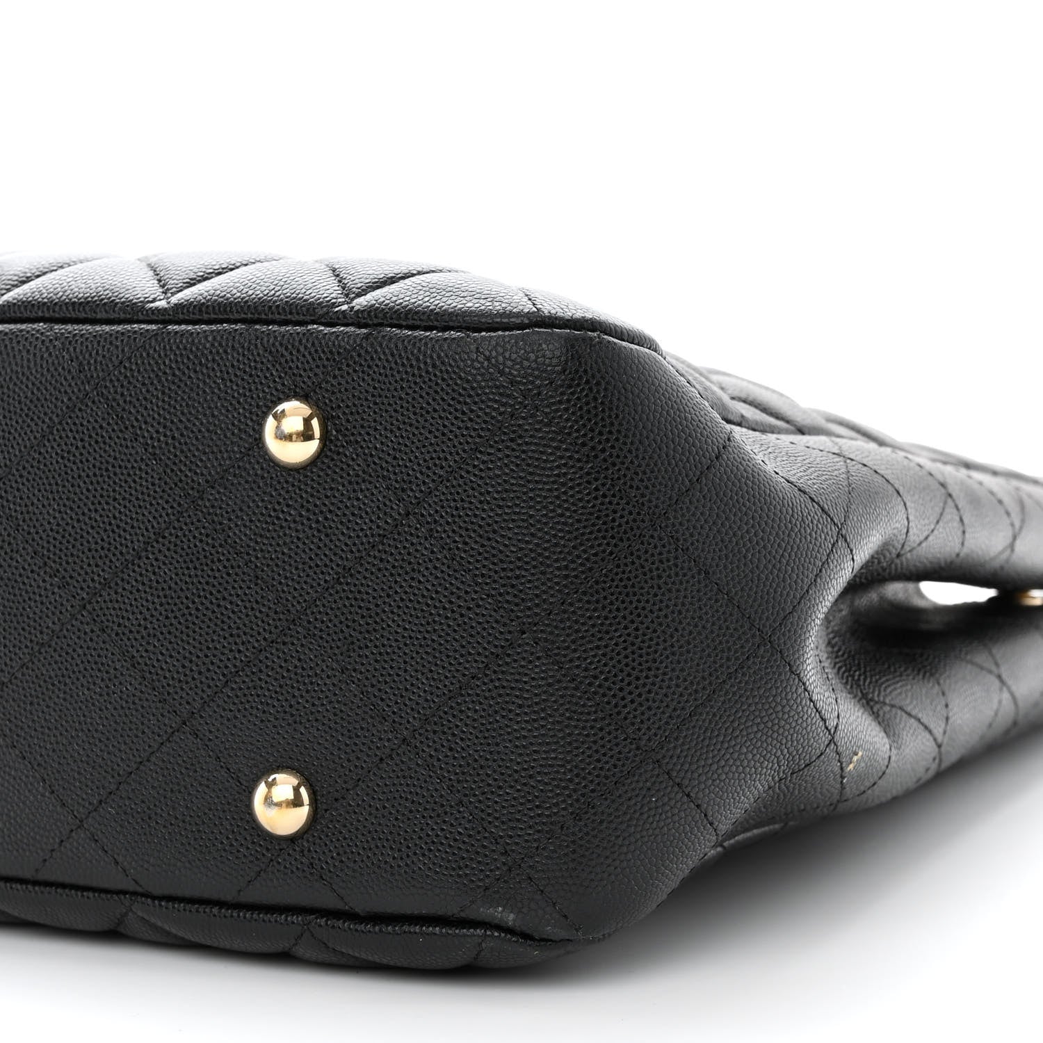 Chanel Caviar Quilted Large Shopping Tote Black 11 of 13