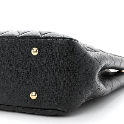 Chanel Caviar Quilted Large Shopping Tote Black 11 of 13