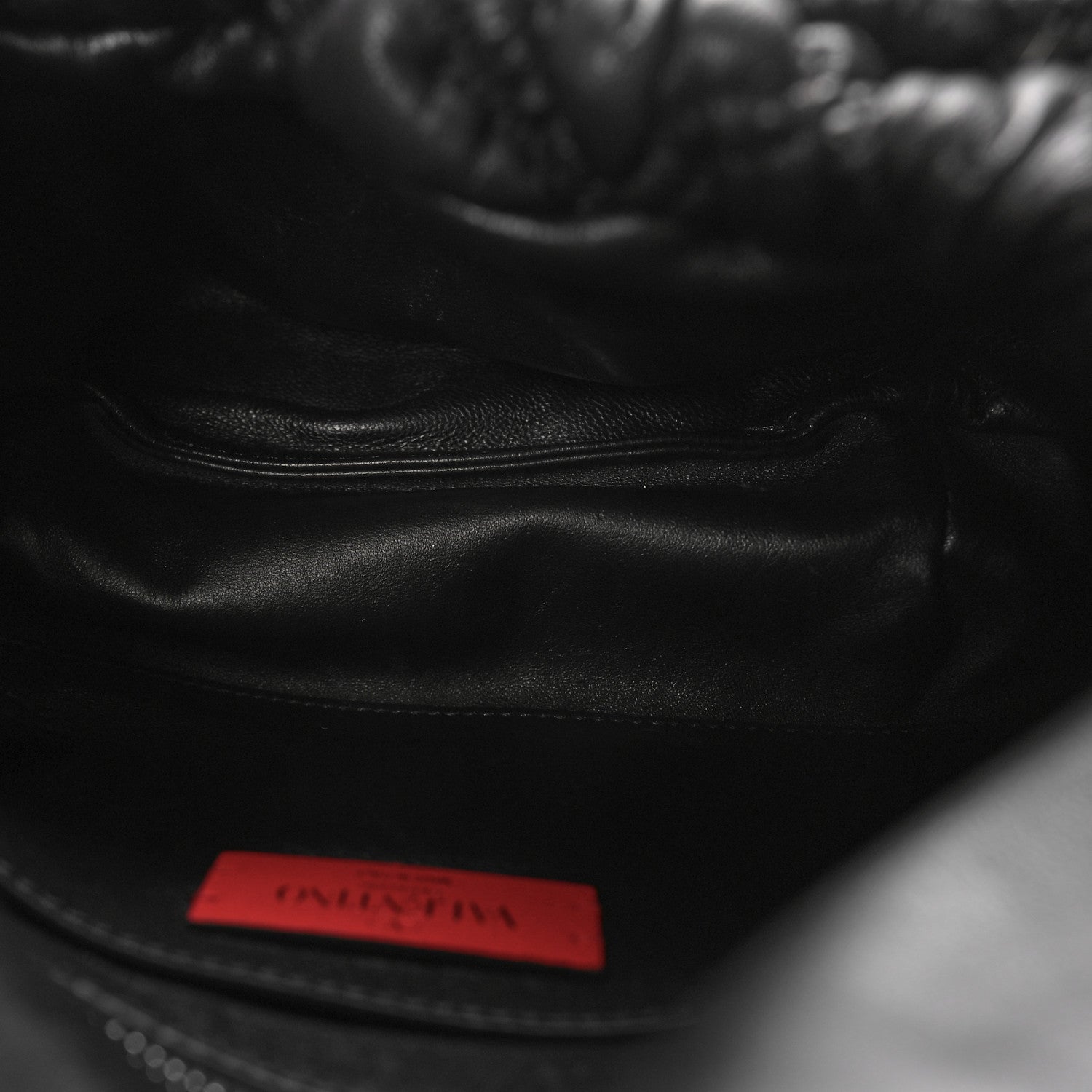 Valentino Garavani Nappa Medium Spikeme Shoulder Bag Black 5 of 9