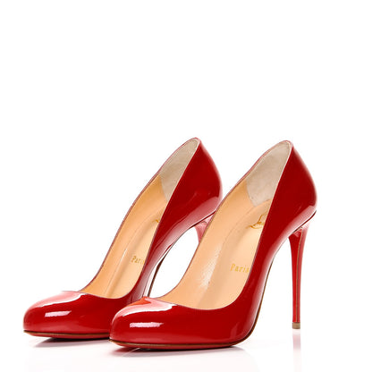 Christian Louboutin Patent Dorissima 100 Pumps 36.5 Oeillet 2 of 7