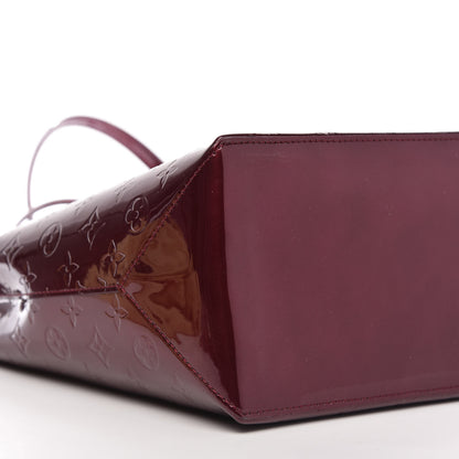 Louis Vuitton Vernis Wilshire GM Rouge Fauviste 6 of 9