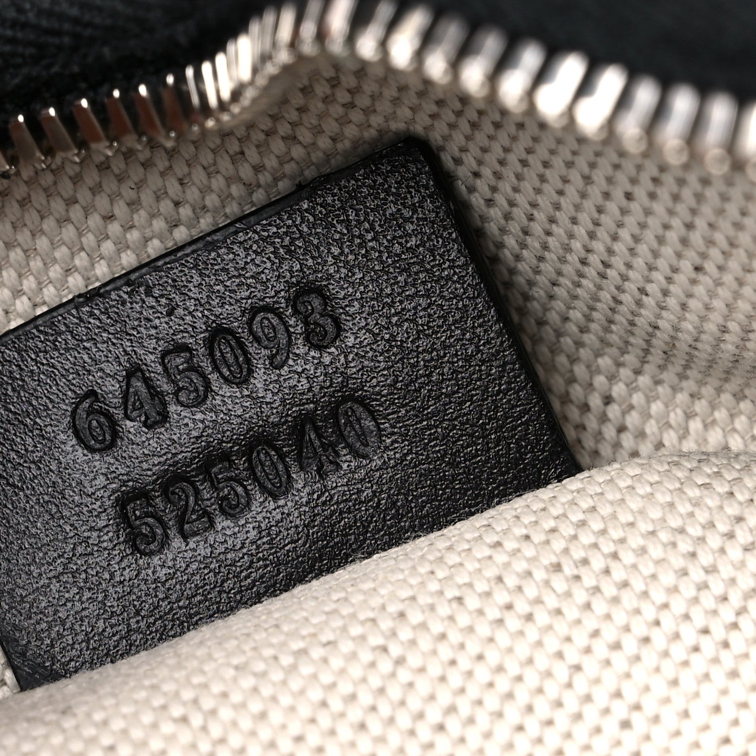 Gucci Calfskin GG Tennis Embossed Pocket Belt Bag Black 7 of 9