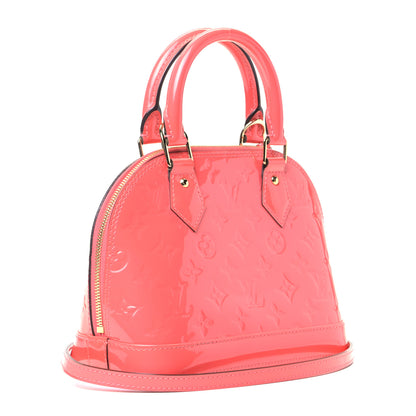 Louis Vuitton Vernis Alma BB Rose Litchi 4 of 10