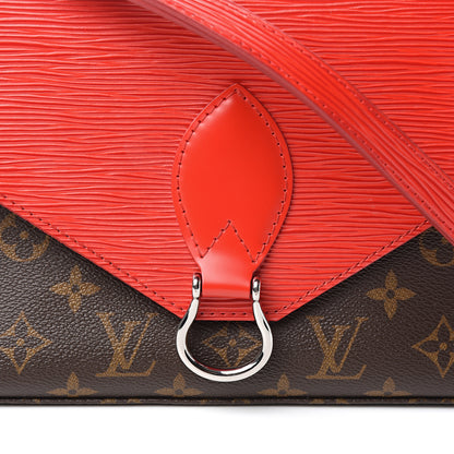 Louis Vuitton Monogram Epi Saint Michel Coquelicot 8 of 8