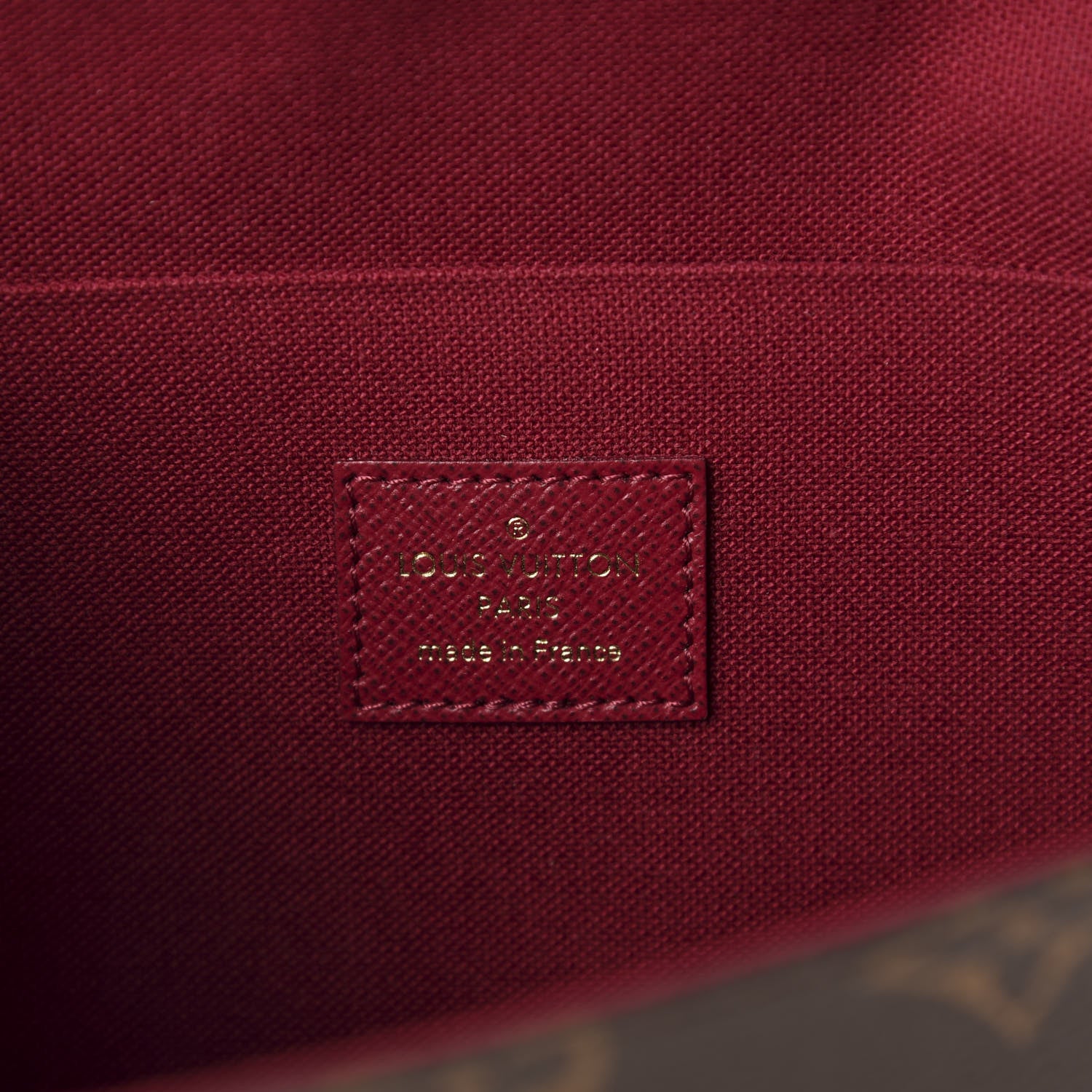 Louis Vuitton Monogram Pochette Felicie Chain Wallet Fuchsia 8 of 10