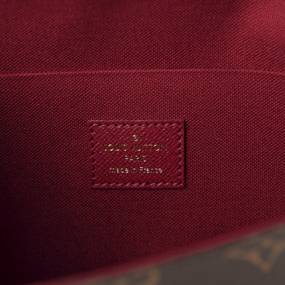 Louis Vuitton Monogram Pochette Felicie Chain Wallet Fuchsia 8 of 10