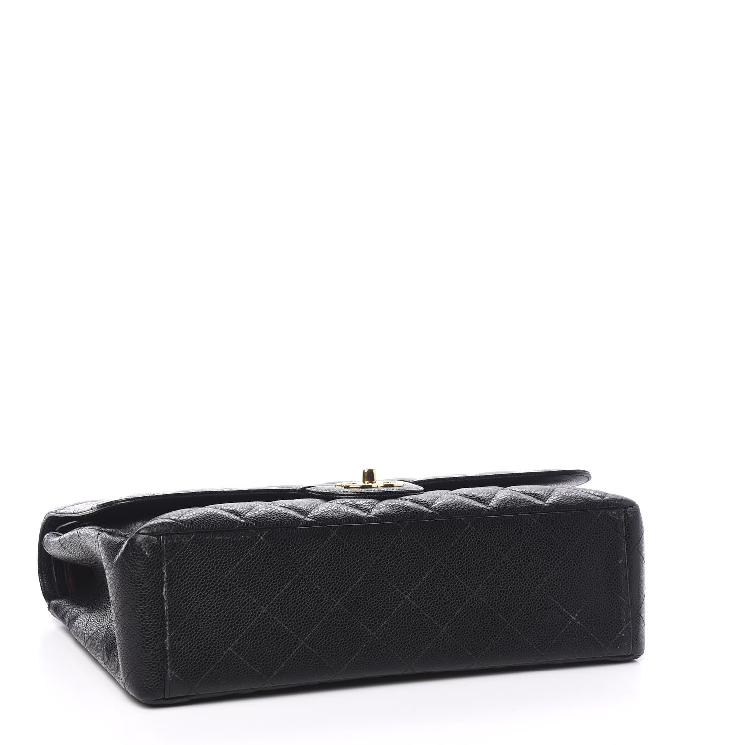 Chanel Caviar Quilted Maxi Double Flap Black 3 of 9