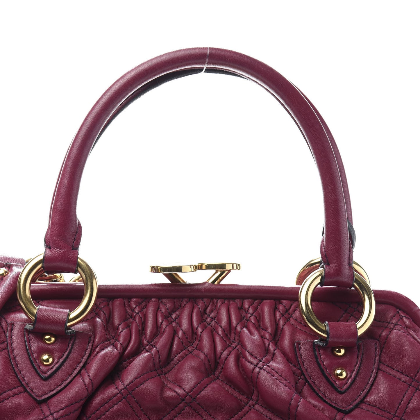 Lambskin Quilted Stam Violet