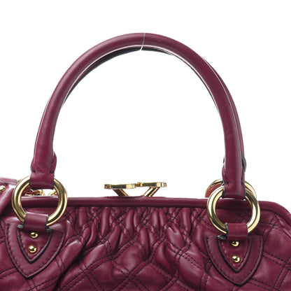 Marc Jacobs Lambskin Quilted Stam Violet 20 of 20