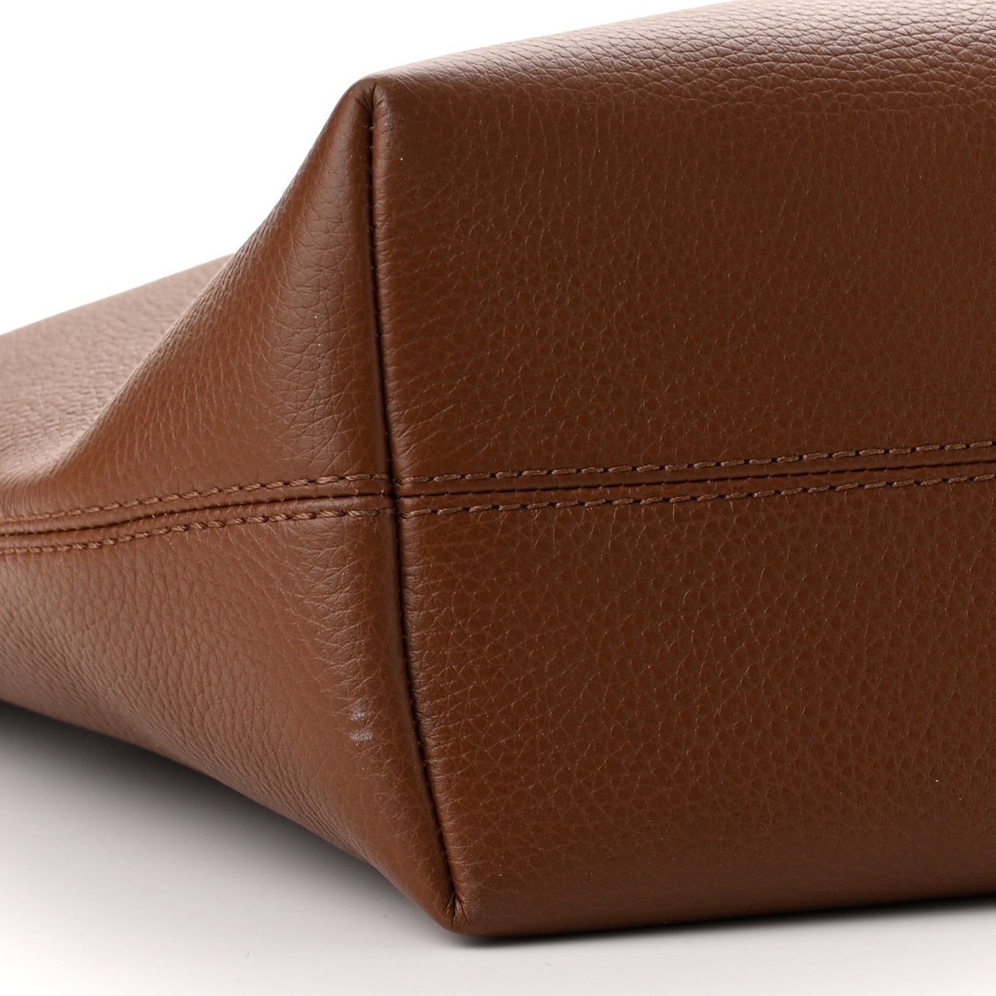 Calfskin Logo Embossed Medium Ardwell Tote Tan