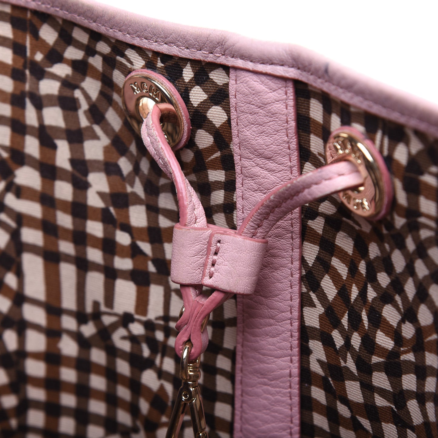 Visetos Medium Liz Reversible Shopper Tote Soft Pink