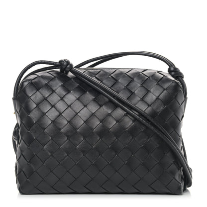 Bottega Veneta Nappa Intrecciato Nodini Mini Crossbody Black 1 of 10