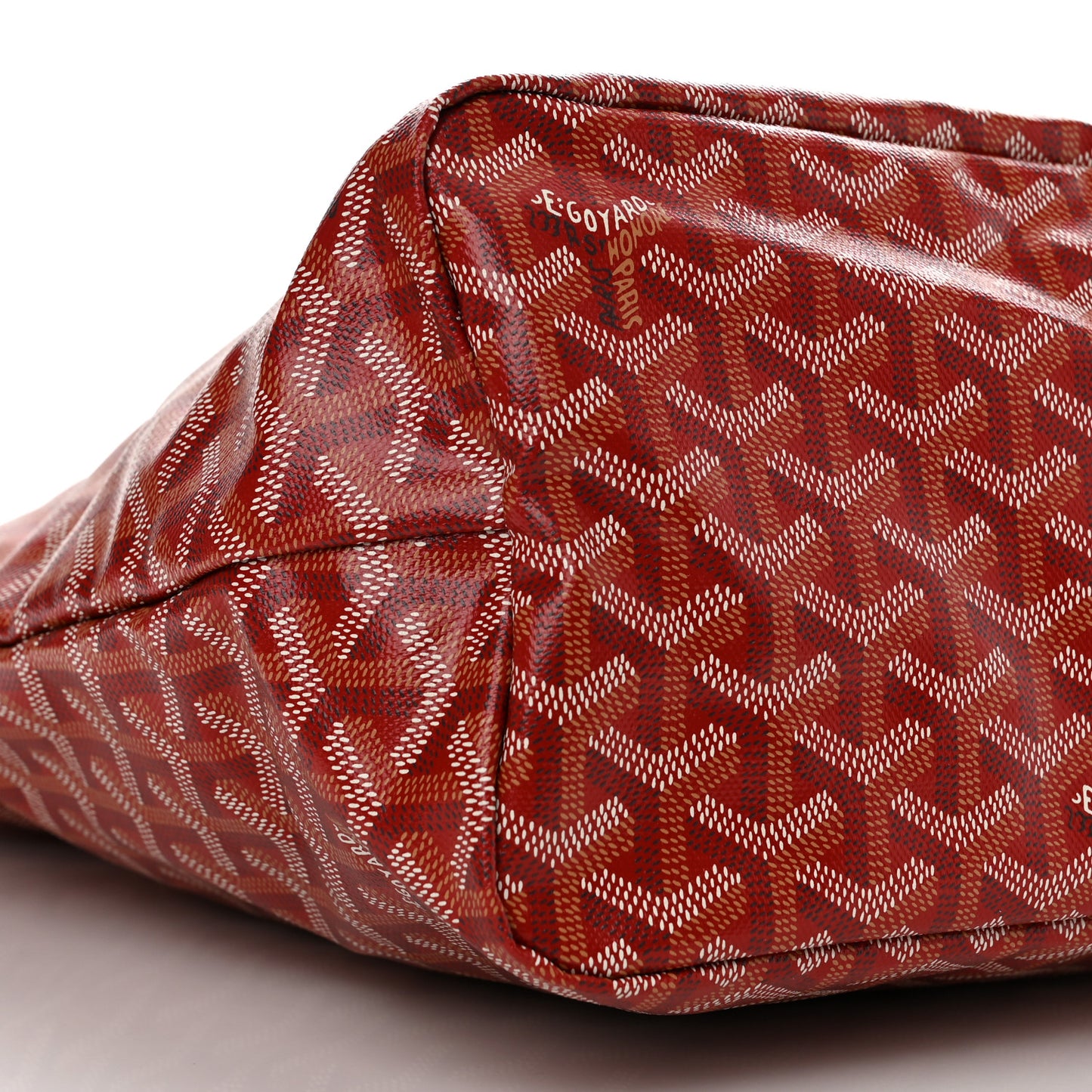 Goyardine Boheme Hobo Red
