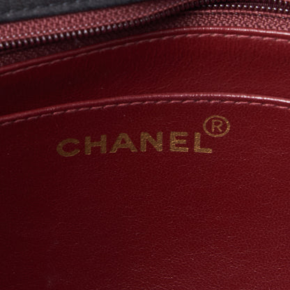 Chanel Lambskin Quilted Medium Single Flap Black 8 of 9