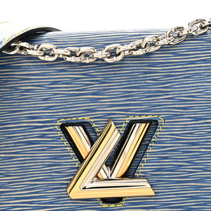 Louis Vuitton Epi Twist Shoulder Bag PM Denim Light 8 of 10