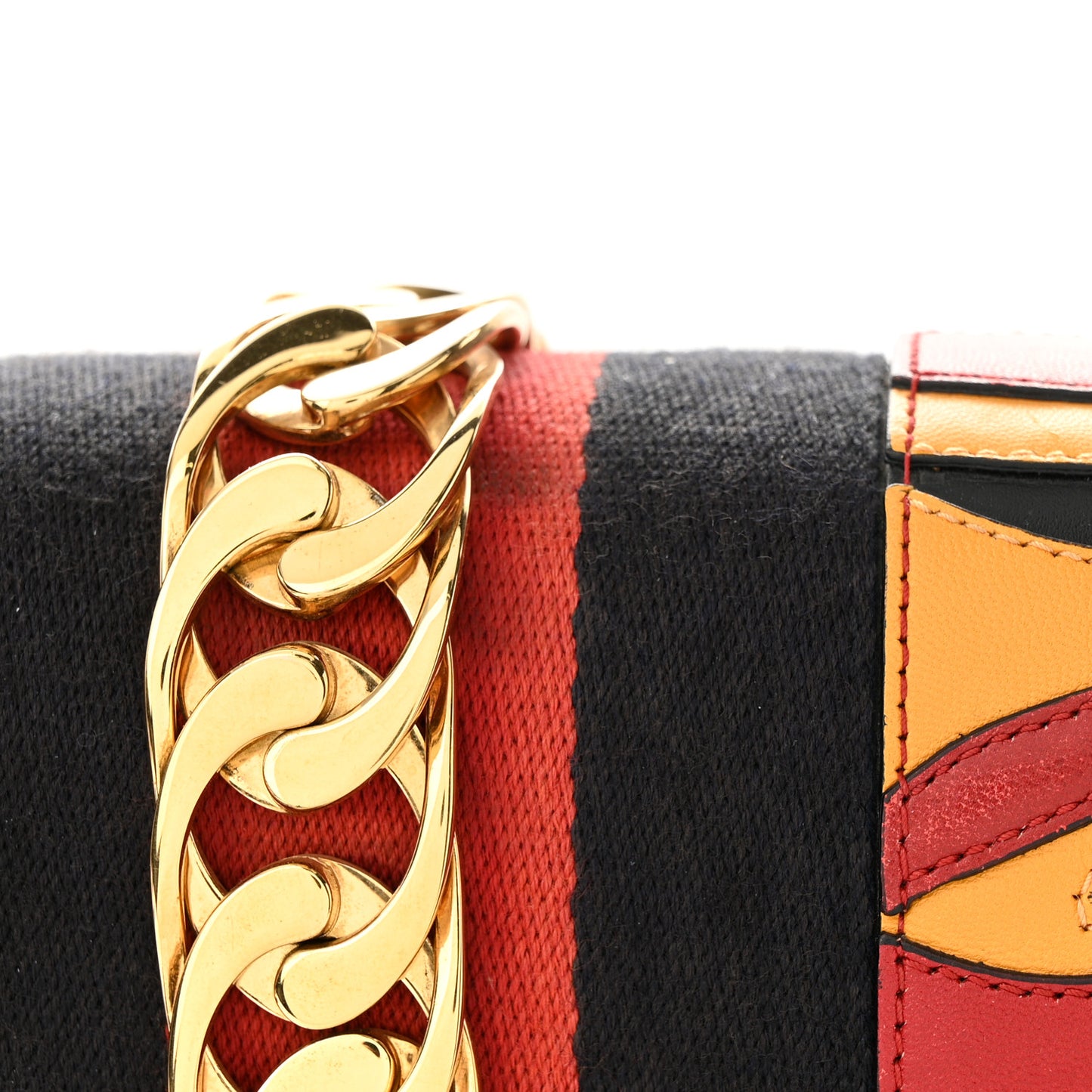 Guccissima Signature Medium Sylvie Top Handle Bag Black