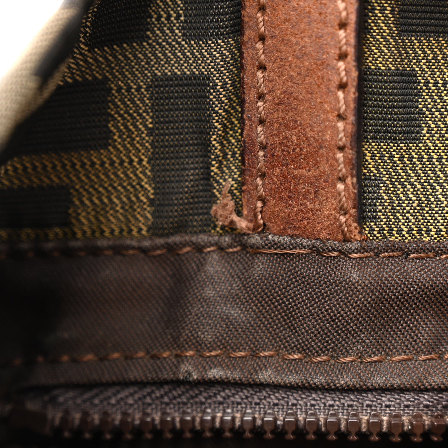 Fendi Zucca Small Tote Tobacco 13 of 16