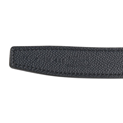 Hermes Epsom Swift 24mm Tresor Belt 75 Bleu Indigo Rouge De Coeur 4 of 4