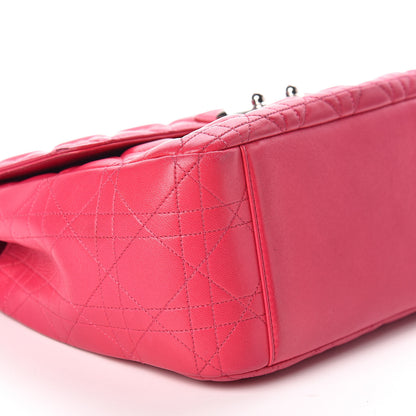 Christian Dior Lambskin Cannage Large Miss Dior Flap Fuchsia 8 of 9