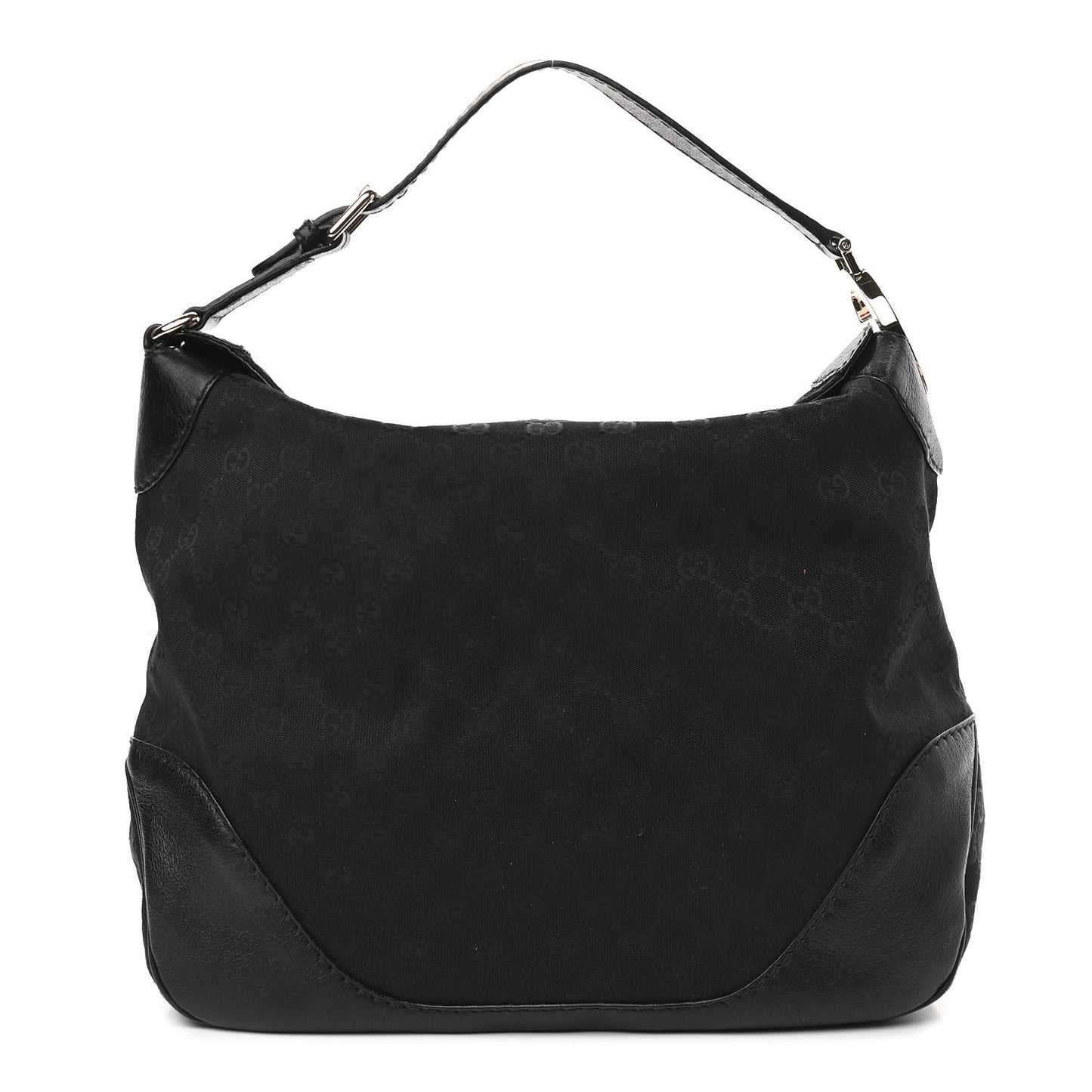 Monogram Medium Charlotte Hobo Black