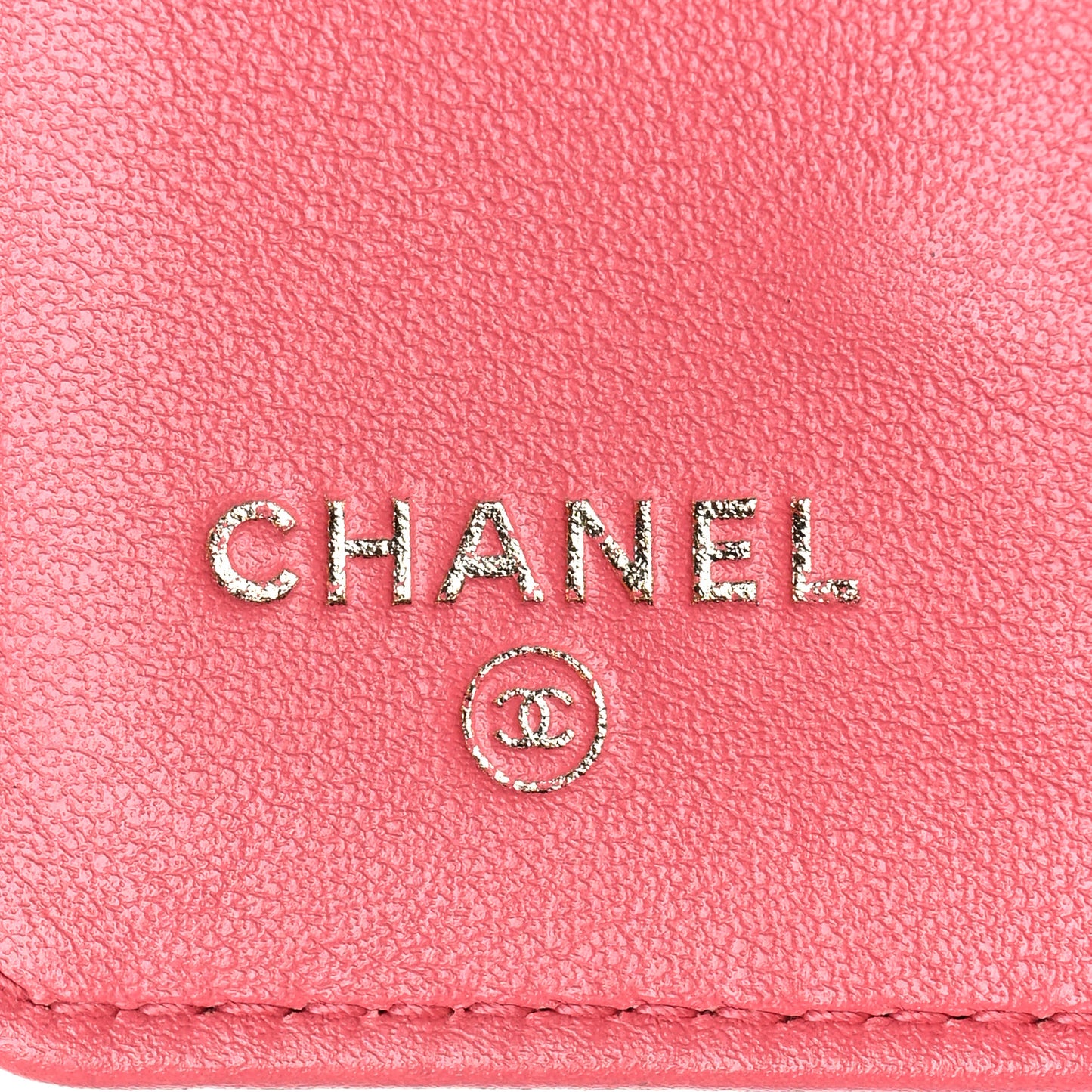 Caviar Quilted Classic 4 Key Holder Wallet Pink