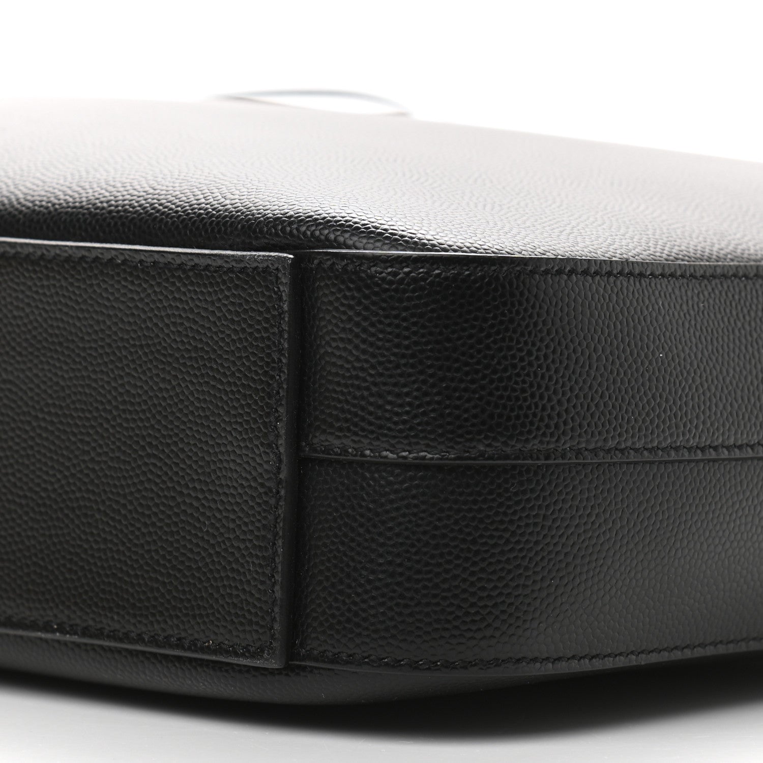 Saint Laurent Grain de Poudre Medium Museum Briefcase Black 10 of 10