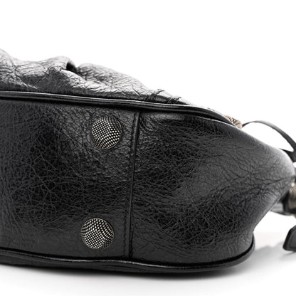 Balenciaga Agneau Arena Small Le Cagole Shoulder Bag Black 10 of 12