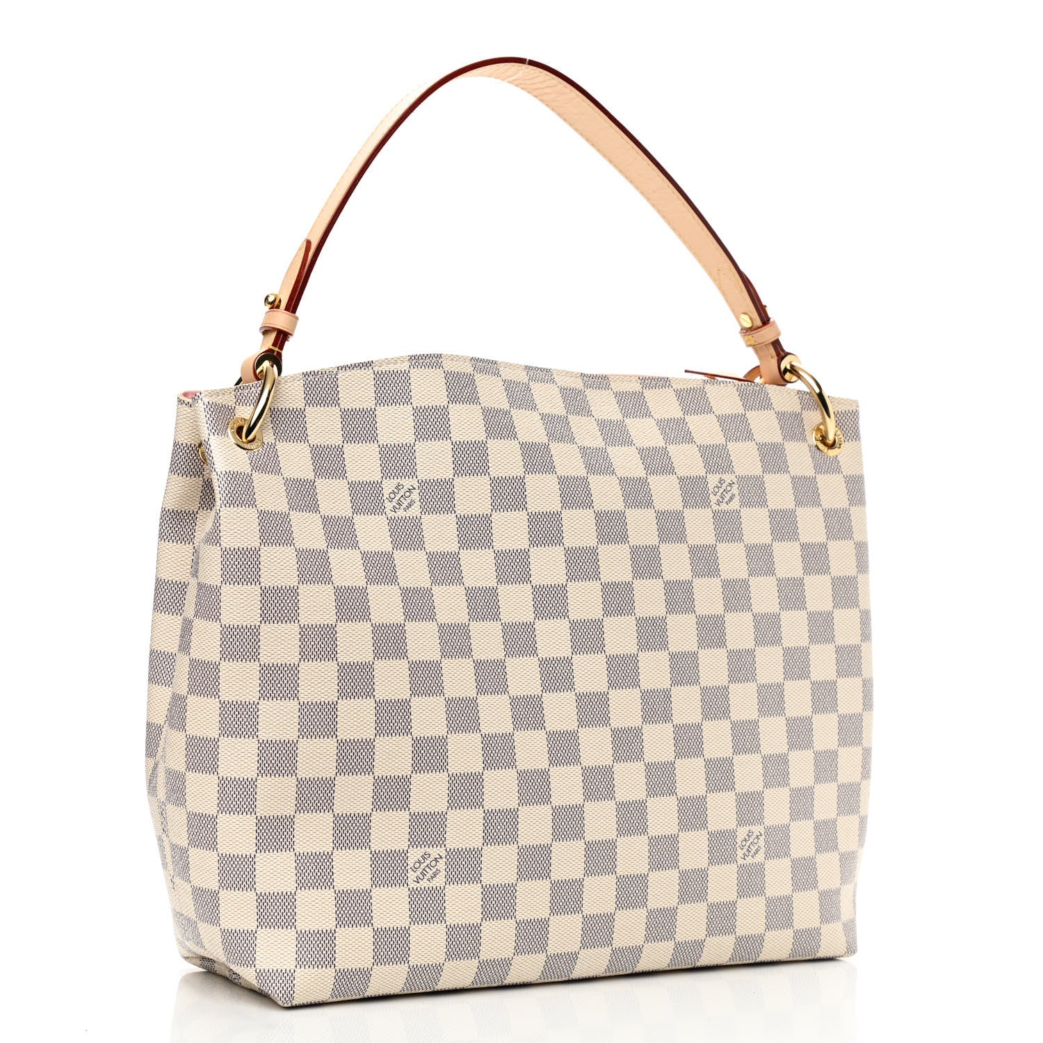 Louis Vuitton Damier Azur Graceful PM Rose Ballerine 3 of 8