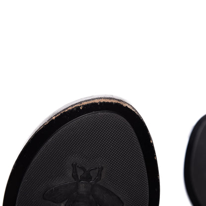 Gucci Nappa Silk Galassia GG Marmont Thong Flat Sandals 37.5 Platino 9 of 14