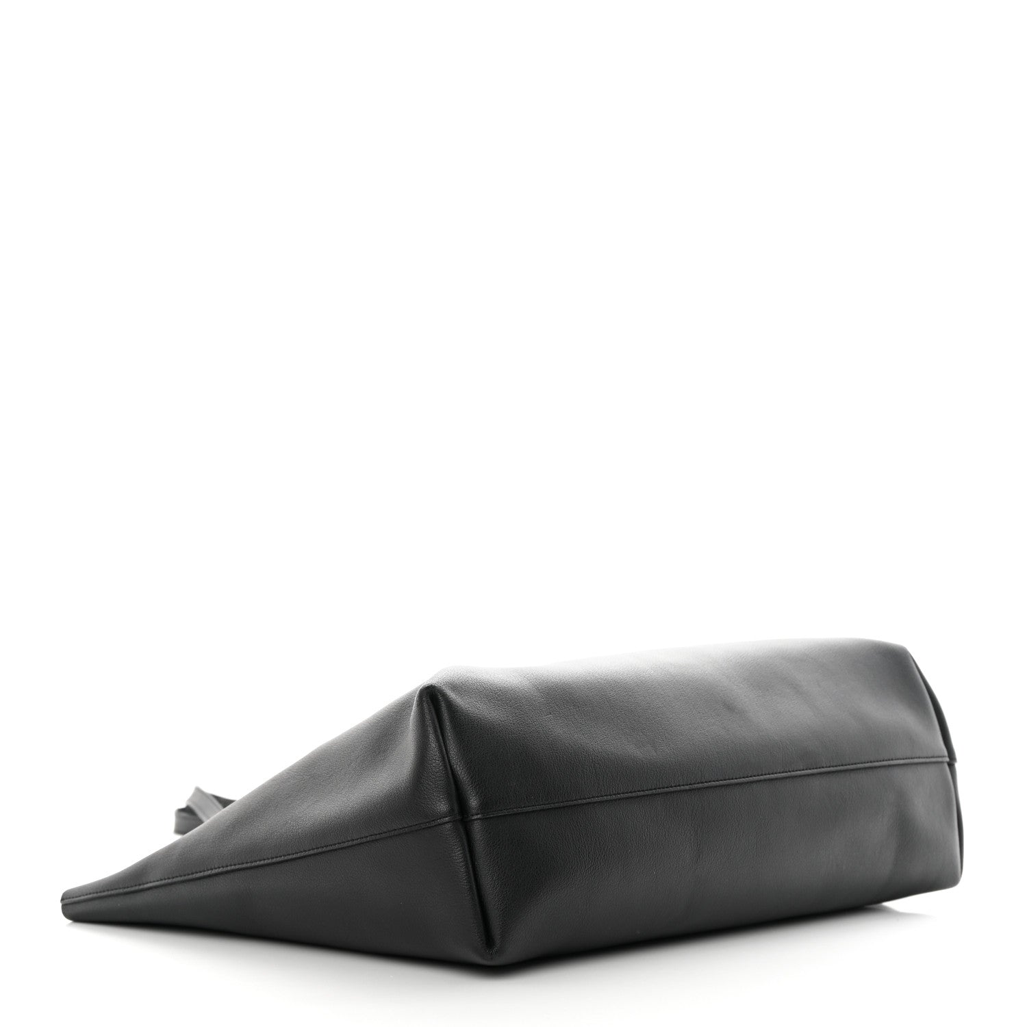 Saint Laurent Calfskin Large Shopping Tote Black 5 of 20
