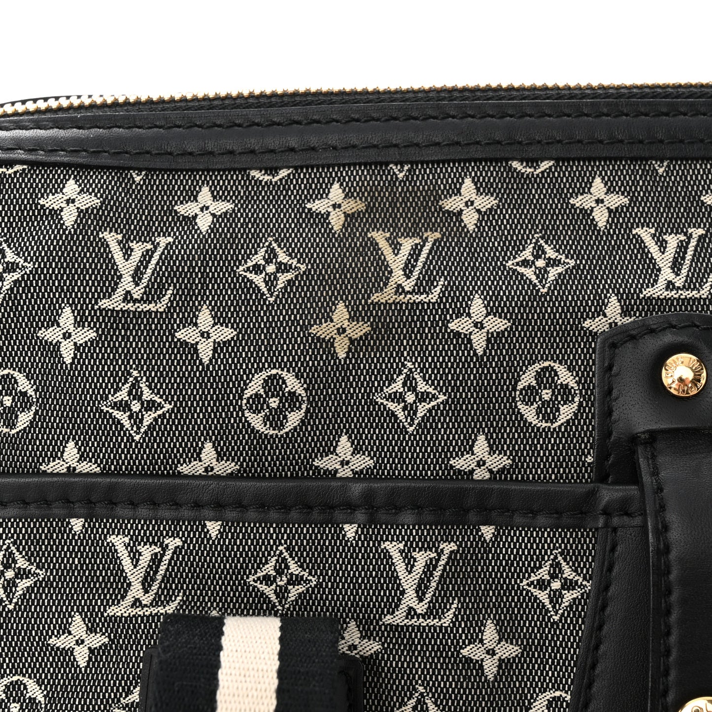 Mini Monogram Mary Kate Cabas Black