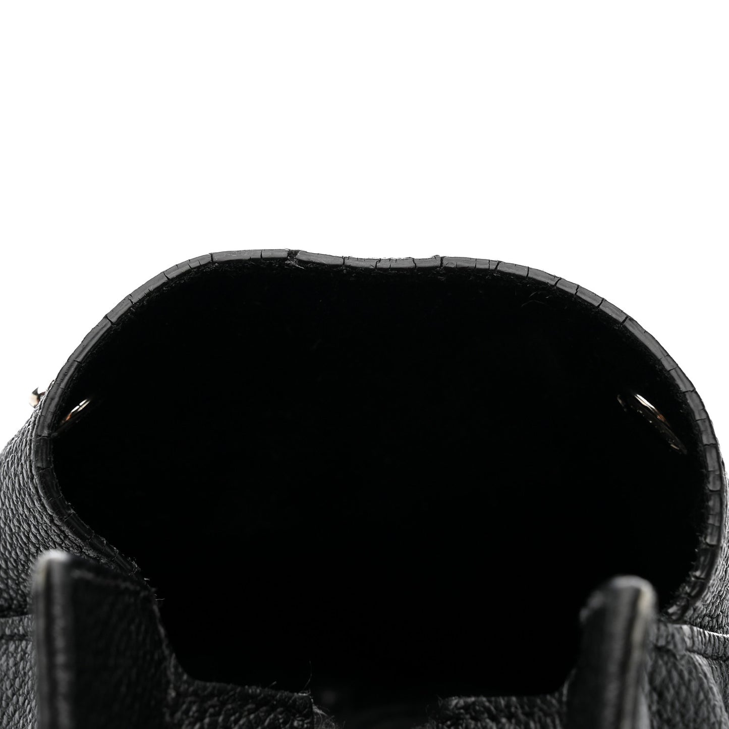 Grained Calfskin Medium Cabas Rive Gauche Black