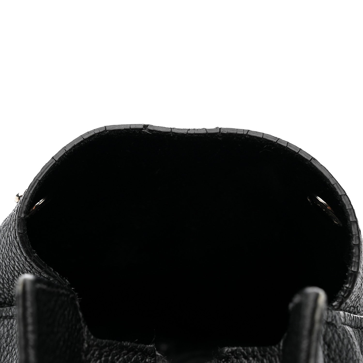 Saint Laurent Grained Calfskin Medium Cabas Rive Gauche Black 37 of 41