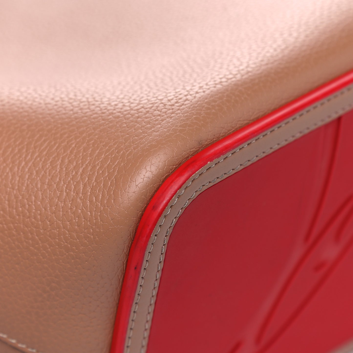 Calfskin Spikes East West Cabata Tote Nude