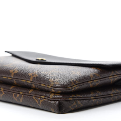 Louis Vuitton Monogram Twice Pochette Black 8 of 11