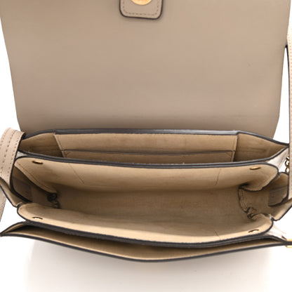 Chloe Suede Calfskin Small Faye Shoulder Bag Motty Grey 5 of 8